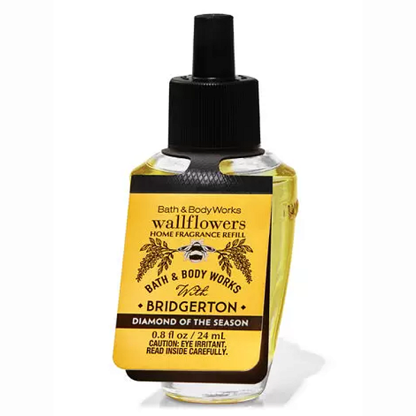 Refil Fragrância para Ambientes Bath And Body Works Bridgerton Wallflowers Fragrance Refill Diamond Of The Season 24ml | EDIÇÃO LIMITADA