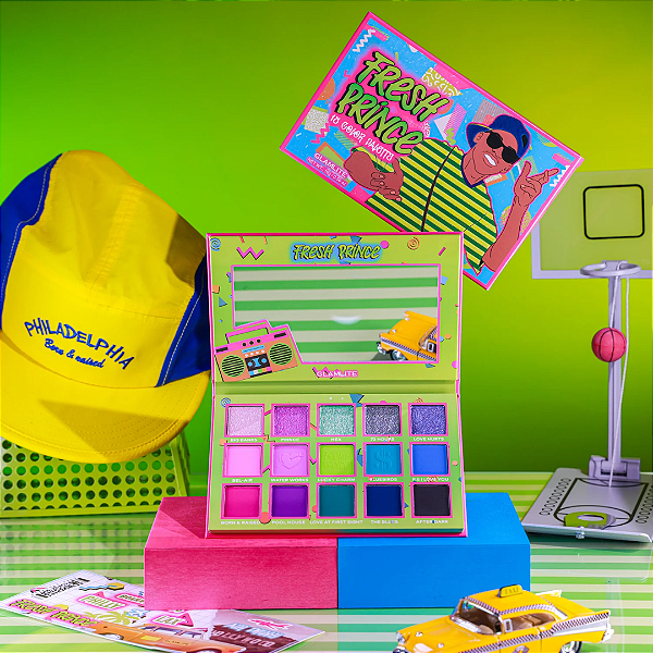 Paleta Fresh Prince ™ X Glamlite Palette | Um Maluco no Pedaço