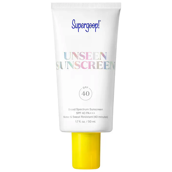 Protetor Solar/Primer Transparente Supergoop! Unseen Sunscreen Invisible Broad Spectrum SPF 40 PA +++ 50ml