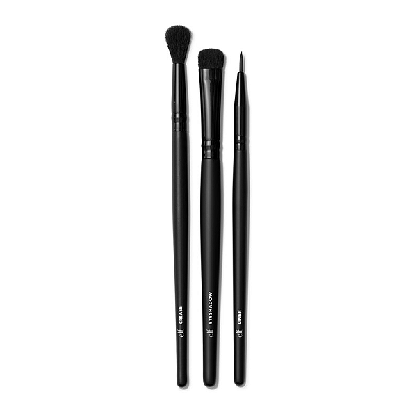 Kit de Pincéis E.l.f No Budge Brush Trio