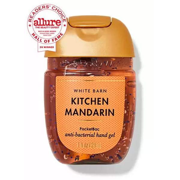 Higienizador de Mãos Bath And Body Works Kitchen Mandarin PocketBac Hand Sanitizer | Kitchen Mandarin