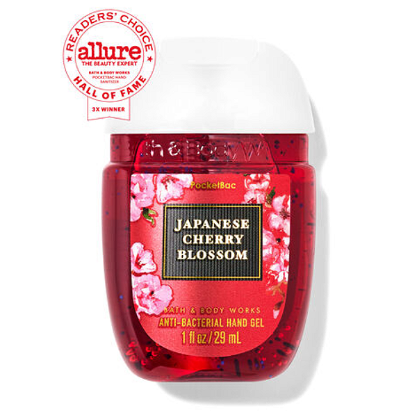 Higienizador de Mãos Bath and Body Works Japanese Cherry Blossom PocketBac Hand Sanitizer | Japanese Cherry Blossom
