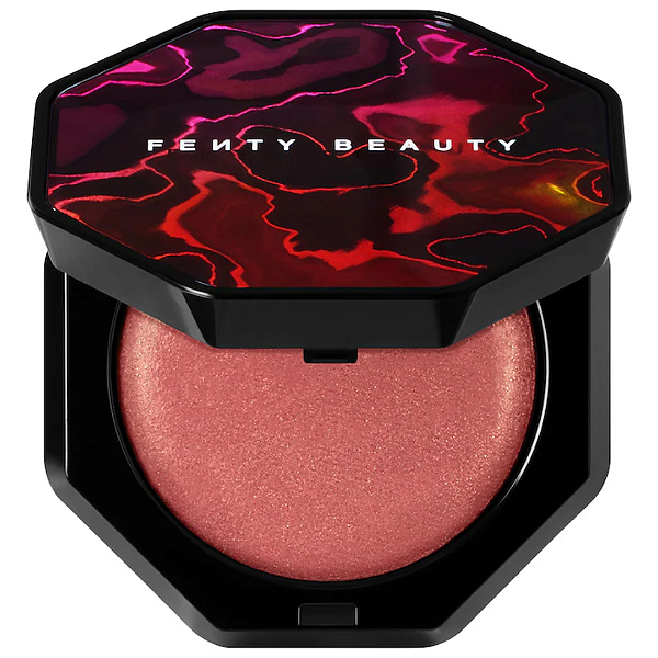 Blush em Creme Fenty Beauty Hot Cheeks Velour Blushlighter - Juicy Peach | 4.5G - EDIÇÃO LIMITADA
