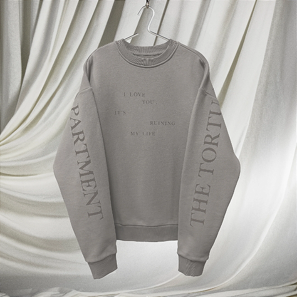 Moletom Taylor Swift I Love You It's Ruining My Life Crewneck | Tamanho: Large
