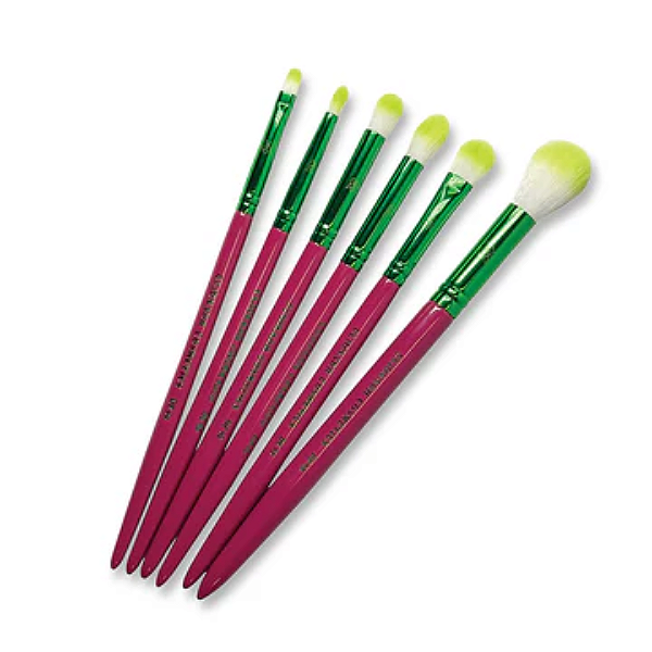 Kit de Pincéis Clionadh Cosmetics Dragon Fruit Brush Set 6 Pieces