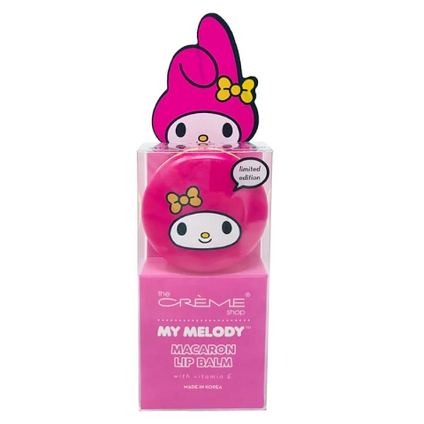 Lip Balm The Crème Shop X My Melody Macaron Lip Balm | Cor: Strawberry Ice Cream