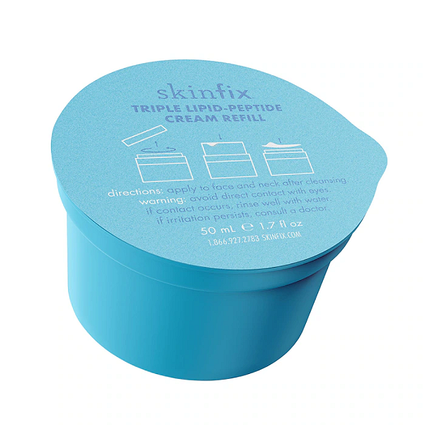 Refil Creme Facial Skinfix Barrier+ Strengthening and Moisturizing Triple Lipid-Peptide Cream with B-L3 | 50ML