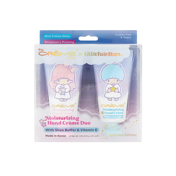 Duo de Creme para as Mãos The Crème Shop Little Twin Stars Moisturizing Hand Crème Duo