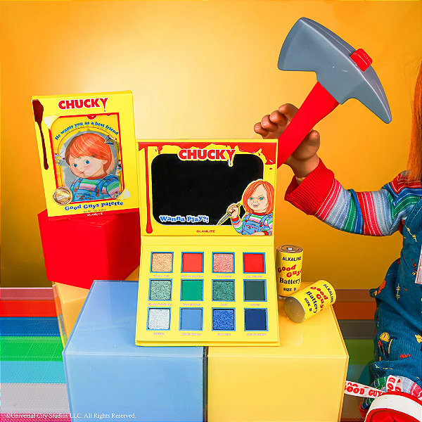 Paleta de Sombras Glamlite Chucky "Good Guys" Palette