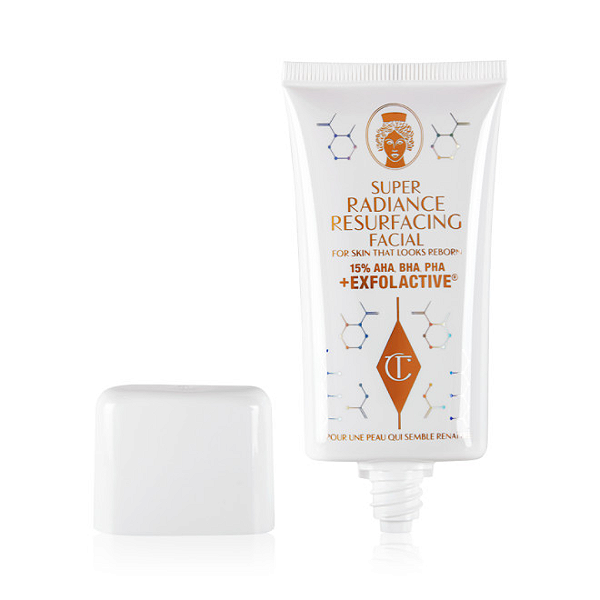 Esfoliante Facial Químico Charlotte Tilbury Super Radiance Resurfacing Facial Acid Exfoliator 50ml