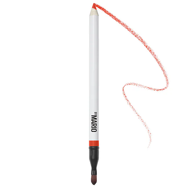 Lápis de Boca Makeup By Mario Ultra Suede Sculpting Lip Pencil | Cor: Flame Red