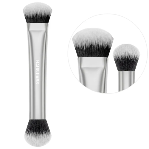 Pincel Duplo para o Rosto Haus Labs By Lady Gaga Dual-Ended Multi-Purpose Brush