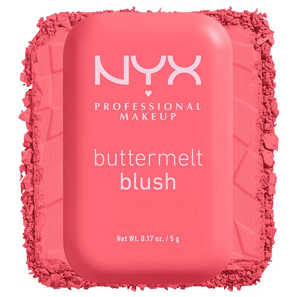 Blush em Pó Nyx ButterMelt Blush | Cor: U Know Butta