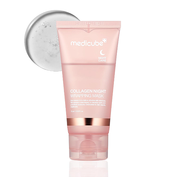 Máscara Facial Noturna Medicube Collagen Night Wrapping Mask 75ml