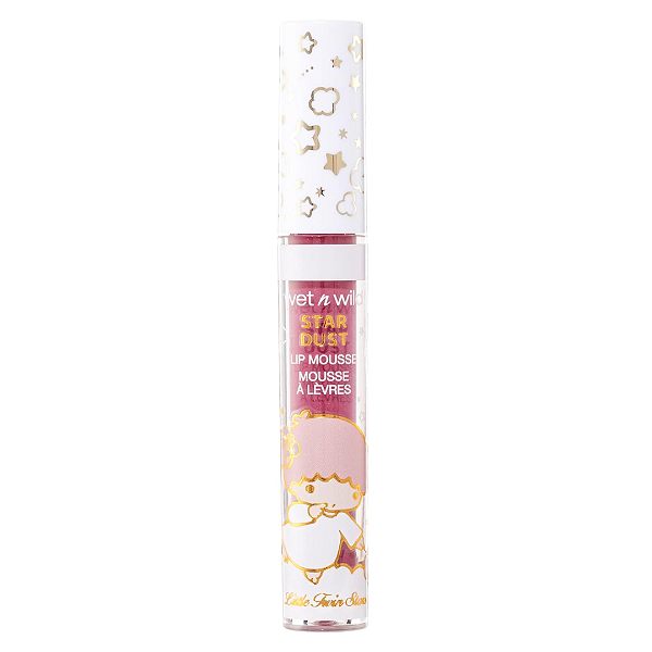 Batom Wet N´Wild Little Twin Stars Star Dust Shimmer Lip Mousse | Cor: Lost In A Cloud