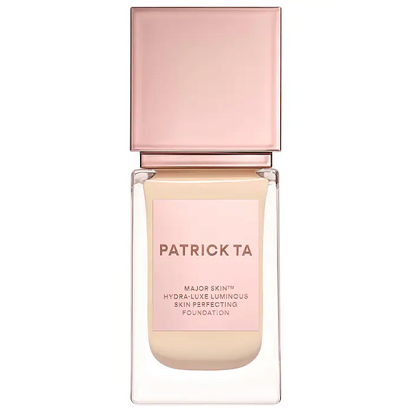Base Líquida Patrick Ta Major Skin Hydra-Luxe Luminous Skin Perfecting Foundation For Natural Glow | Cor: 4 Golden