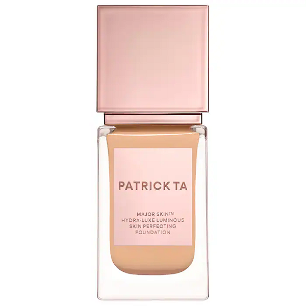 Base Líquida Patrick Ta Major Skin Hydra-Luxe Luminous Skin Perfecting Foundation For Natural Glow | Cor: 9 Golden