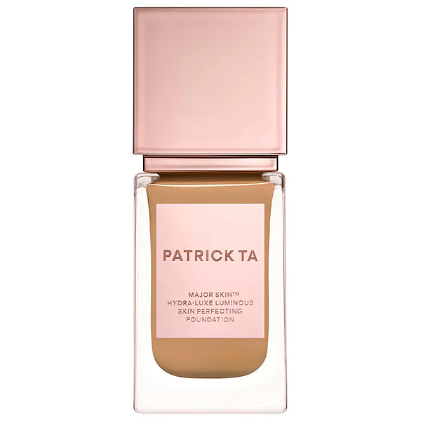 Base Líquida Patrick Ta Major Skin Hydra-Luxe Luminous Skin Perfecting Foundation For Natural Glow | Cor: 15 Golden Neutral