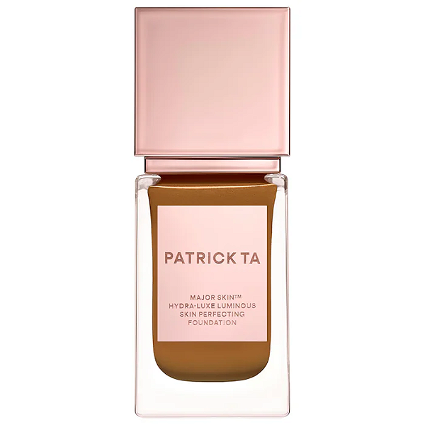 Base Líquida Patrick Ta Major Skin Hydra-Luxe Luminous Skin Perfecting Foundation For Natural Glow | Cor: 19 Golden
