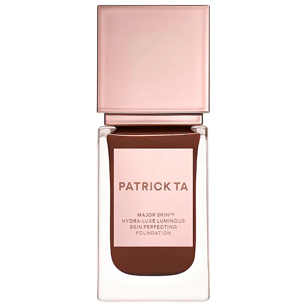 Base Líquida Patrick Ta Major Skin Hydra-Luxe Luminous Skin Perfecting Foundation For Natural Glow | Cor: 28 Golden