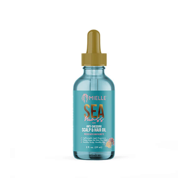Óleo para Cabelos e Couro Cabeludo Mielle Organics Sea Moss Anti-Shedding Scalp & Hair Oil