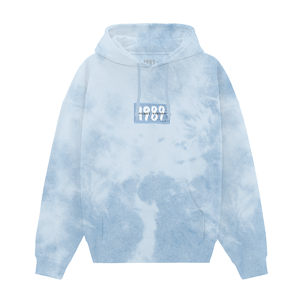 Moletom Taylor Swift 1989 (Taylor's Version) Blue Tie Dye Hoodie | Tamanho: M