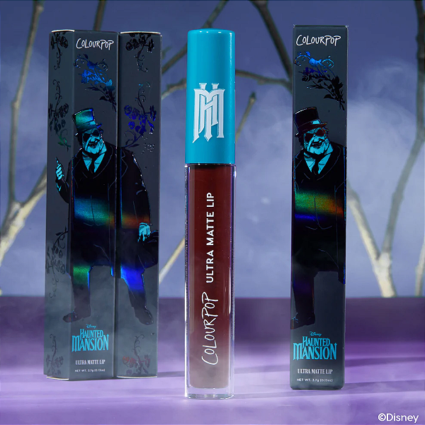 Batom Matte Colourpop x Haunted Mansion Ultra Matte Lip | Cor: Summoned Spirits