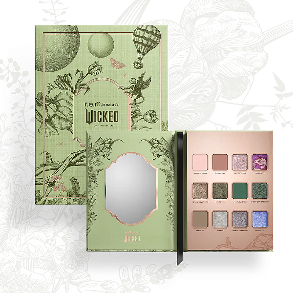 Paleta de Sombras R.e.m Beauty X Wicked Ozdust Eyeshadow Palette | EDIÇÃO LIMITADA