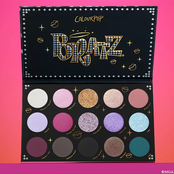 Paleta de Sombras Colourpop X Bratz Girls Nite Out Shadow Palette | EDIÇÃO LIMITADA