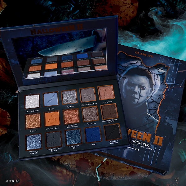 Paleta de Sombras Glamlite Halloween II "Welcome to Haddonfield" Palette | Edição Limitada