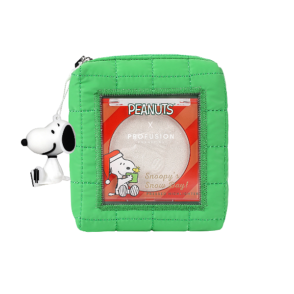 Iluminador Profusion Cosmetics X Peanuts Holiday | Snoopy's Snow Day Pressed Highlighter