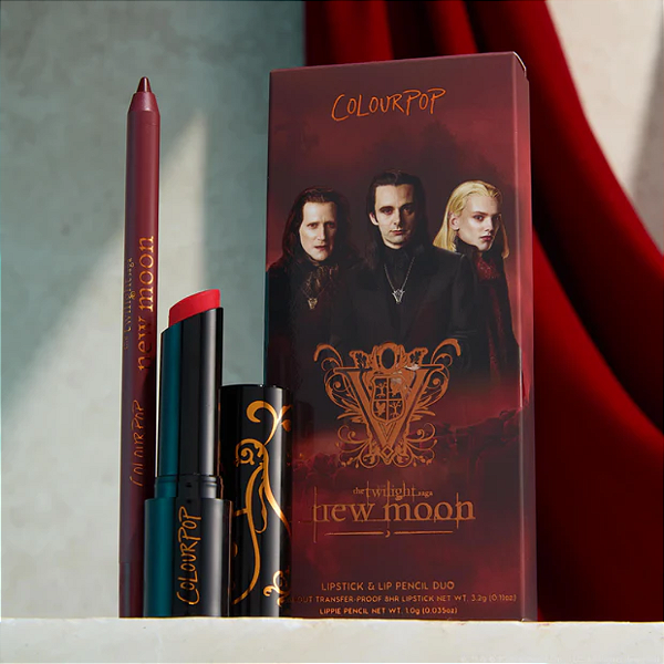 Kit para Lábios Colourpop X Twilight New Moon You Can't Trust Vampires Lip Liner & Lipstick Set | Crepúsculo Lua Nova