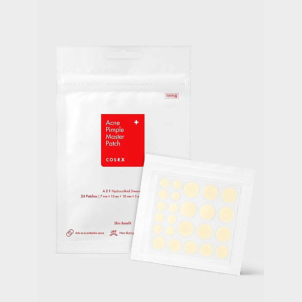 Adesivo Hidrocoloide COSRX Acne Pimple Master Patch (24 Adesivos)
