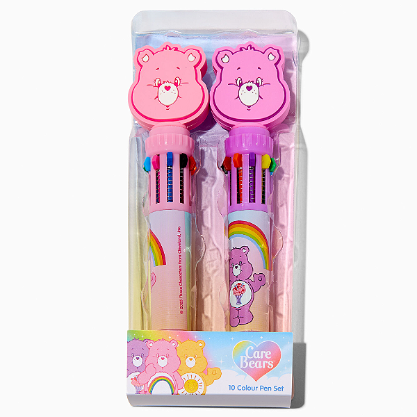 Kit de Canetas Claire´s Care Bears Multicolored Pen Set | 2 Pack