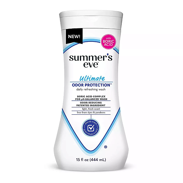 Sabonete Íntimo Summer's Eve Feminine Odor Relief with Boric Acid Wash 444ml