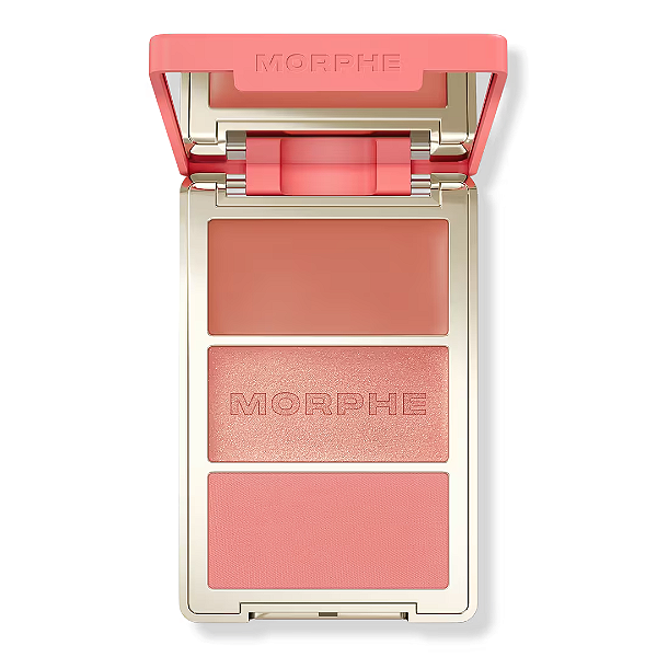 Blush Morphe Cheek Thrills Multi-Finish Face Trio | Cor: Beach Bonfire