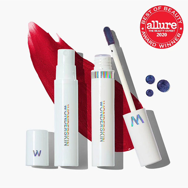 Kit Batom WonderSkin Wonder Blading Peel & Reveal Lip Color Kit | Cor: Hayley (rich neutral red)