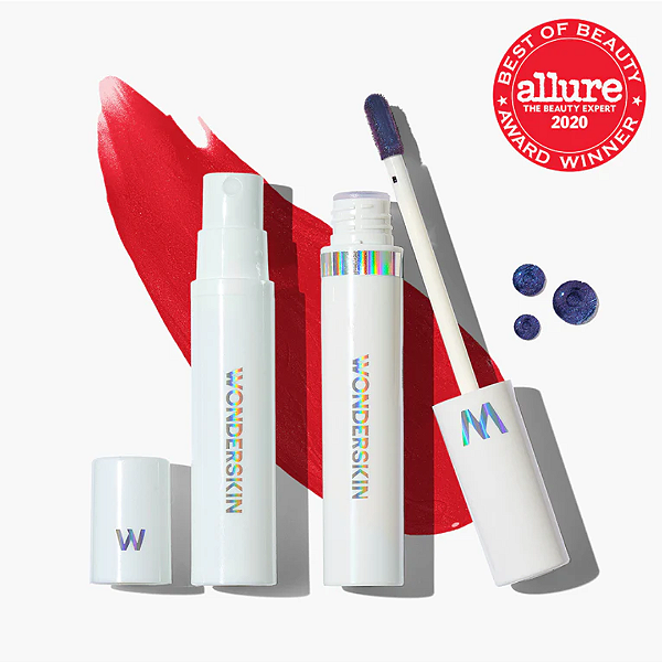 Kit Batom WonderSkin Wonder Blading Peel & Reveal Lip Color Kit | Cor: Playful (burnt berry)