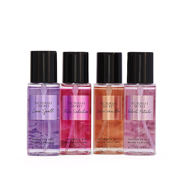 Kit Presenteável Mini Victoria's Secret The best of Mist Travel Size Gift Set