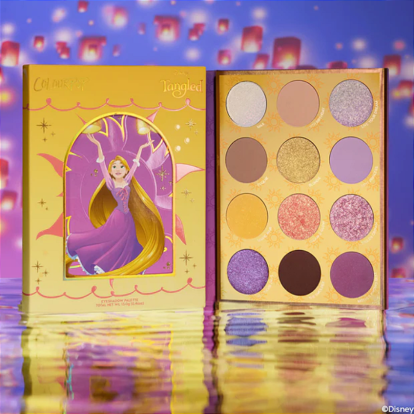 Paleta de Sombras Colourpop X Disney Tangled Best Day Ever Eyeshadow Palette | Enrolados Disney