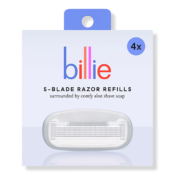 Refil Lâminas de Depilação Billie 5 Blade Razor Refills | 4 Und