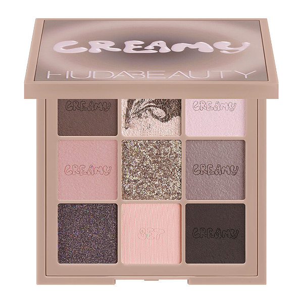 Paleta de Sombras Huda Beauty Creamy Obsessions Eyeshadow Palette | Cor: Greige