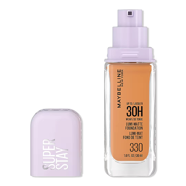 Base Líquida Maybelline Super Stay Up to 30HR Wear Lumi-Matte Longwear Foundation | Cor: 330