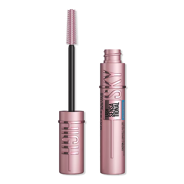 Máscara de Cílios Maybelline Lash Sensational Sky High Waterproof Mascara | Cor: Very Black