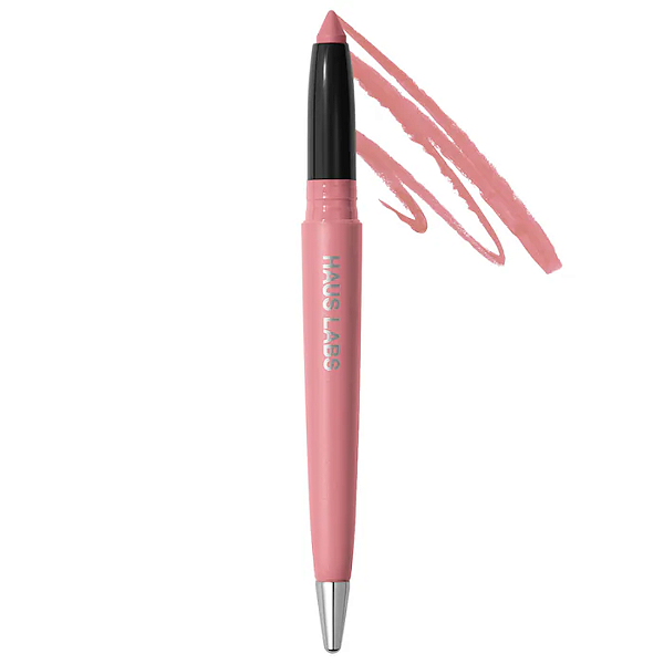 Batom Haus Labs By Lady Gaga Le Monster Lip Crayon Vegan Lipstick and Lip Liner | Cor: Light Peony Matte