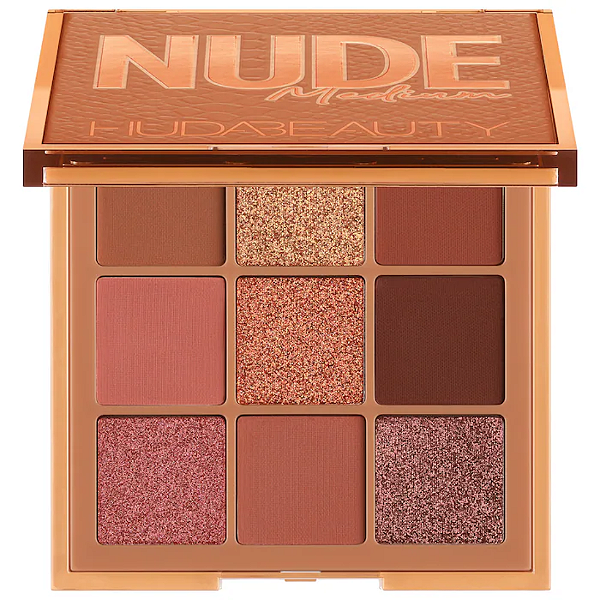 Paleta de Sombras Huda Beauty Nude Obsessions Eyeshadow Palette | Cor: Nude Medium