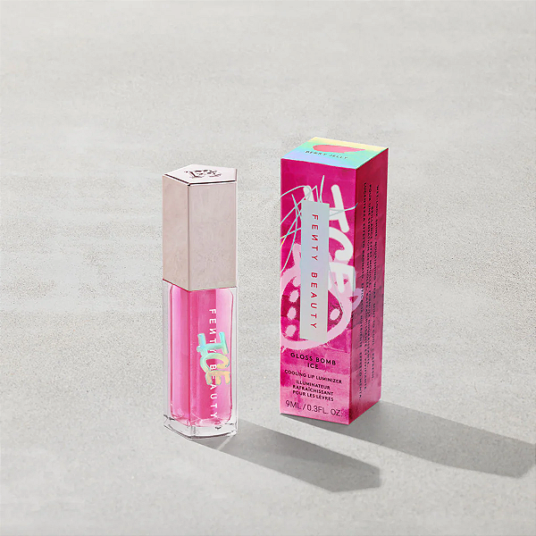 Gloss Fenty Beauty Gloss Bomb Ice Cooling Lip Luminizer | Cor: Berry Jelly | Edição Limitada
