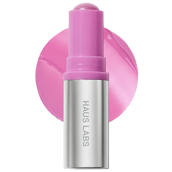 Blush em Bastão Haus Labs Color Fuse Longwear Hydrating Glassy Lip + Cheek Blush Balm Stick | Cor: Glassy Lilac