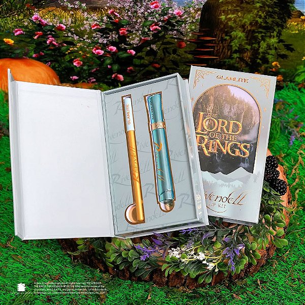 Kit Labial Glamlite x The Lord of the Rings Rivendell Lip Kit  | O Senhor dos Anéis
