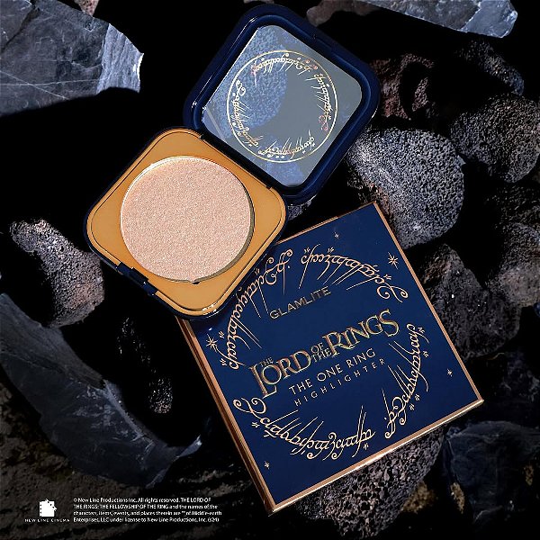 Iluminador Glamlite x The Lord of the Rings The One Ring Highlighter  | O Senhor dos Anéis